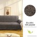Kinlo Reversible Sofa Furniture Protector 3 Seats Sofa Slipcovers Soft Velveteen Fabric Couch Cover Slipcover 66 x 65 Sofa Chocolate - B073XH933H