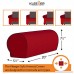 KLEEGER Premium Sofa Armrest Cover Set - Elastic Slipcovers For Couches Armchairs & Recliners (Set Of 2) (Black) - B07DVNRSHG