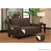 Sofa Guard Deluxe Reversible Sofa Furniture Protector Coffee/Tan - B01B6WS3OK