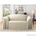 Stylemaster Brianna Jacquard Furniture Throw Ivory Sofa - B008F6DS8C
