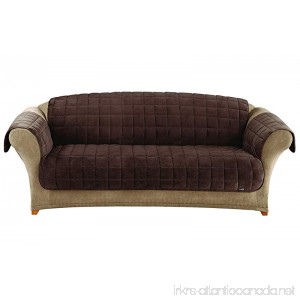 Sure Fit Deluxe Pet Cover - Sofa Slipcover - Chocolate (SF39230) - B007WTZFTI