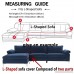 Taiyucover Stretch L-Shaped Sofa Slipcover;2PCS Sectional Sofa Cover; furniture protectors for living room L-shape Couch (Grey L-Shaped(2 Seater+2 Seater)) - B07DGY9RHC