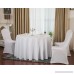 Best Sale Set of 100pc White Color Universal Size Polyester Spandex Banquet Wedding Party Decoration Stretch Dining Chair Covers-(Flat Bottom) - B075GFL6R3