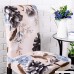 iisutas Stretch Short Dining Room Chair Covers with Printed Pattern Universal Removable Banquet Chair Seat Protector Slipcover (Pack of 4) - B07BPRKYJY