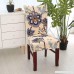 Pinji 4PCS Stretch Chair Cover Spandex Washable Short Dining Room Slipcover Party Hotel Wedding Ceremony Seat Protector 7# - B079Z5FC5T
