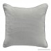 Boho Living Fiji Pompom Decorative Pillow 18 x 18 Light Grey - B07CQBQY57