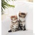 Cat Pillow - Shaped Throw Pillow Kitten Decorative Accent Pillow - B07D9PQN7H