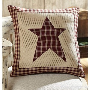 Cheston Star Fabric Pillow 16 Comes Filled - B074ZSQ423