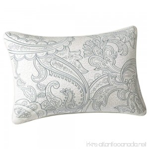 Harbor House Chelsea Fashion Cotton Throw Pillow Traditinal Paisley Oblong Decorative Pillow 12X18 Ivory - B001C8IV4Q