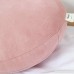 Hodeco Suede Throw Pillow with Insert Round Suede Throw Pillow with Down-like Polyester Filling Throw Pillow for Couch 16 Inches Diameter Taro Pink 1 Piece - B07BVP7VPB