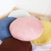 Hodeco Suede Throw Pillow with Insert Round Suede Throw Pillow with Down-like Polyester Filling Throw Pillow for Couch 16 Inches Diameter Taro Pink 1 Piece - B07BVP7VPB