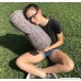 LARGEST LOG PILLOW!! Soft 3D Wood Log Decorative Throw Pillow for Home & Travel. Realistic Natural Wood Design. Great Sleeping Cushion for Bed Sofa Office Chair Car Seat or as an Armrest! - B07CZ5TJ83
