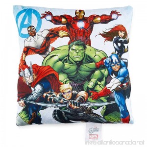 Marvel Avengers Assemble 11x11 Decorative Pillow - B00XC04FRY