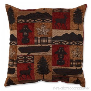 Pillow Perfect Lodge Throw Pillow 18-Inch Redstone - B00GS1YPJC