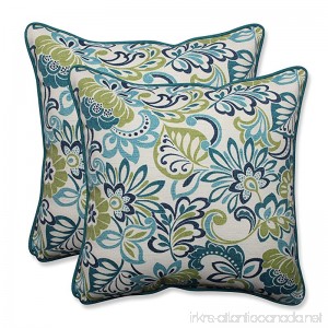 Pillow Perfect Outdoor/Indoor Zoe Mallard Throw Pillow (Set of 2) 18.5 - B01BJ6PEEU