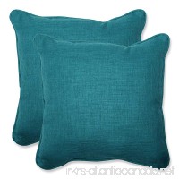 Pillow Perfect Outdoor Rave Teal Throw Pillow  18.5-Inch  Set of 2 - B00J9B9XDG