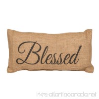 Small Burlap Blessed Country Pillow - B016VHGSV0