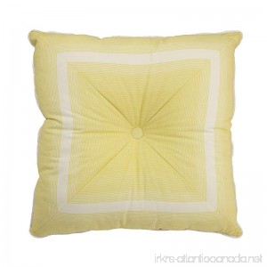 WAVERLY 15550020X020SPR Paisley Verveine 20-Inch by 20-Inch Tufted Stripe Decorative Pillow Spring - B01N7QQ2QQ