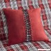 Woolrich Williamsport Plaid Fashion Shams Throw Pillow Casual Square Decorative Pillow 18X18 Red - B005QW6KM4