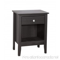ADEPTUS Easy Pieces Single Drawer End Table/Nightstand  Espresso - B00KRVAGUQ