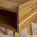 Alanna Natural Stained Acacia Wood Nightstand - B074HS88G9