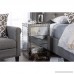 Baxton Studio Azura Modern and Contemporary Hollywood Regency Glamour Style Nightstand Bedside Table Medium - B016RMU88I