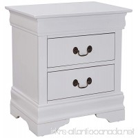 Coaster Home Furnishings 204692 Traditional Nightstand White - B00FXMEJLQ