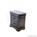 Home Source 50902012 American Classic Collection Asian Hardwood Nightstand 28 by 16 by 26-Inch Dark Cherry - B00QIW7WFA
