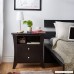 HOMES: Inside + Out ioHOMES Contemporary Kassio Nightstand Espresso - B00YPZAOVQ
