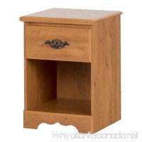 South Shore Prairie Collection Nightstand  Country Pine with Antique Handles - B000CS0CL2