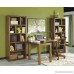 Ashley Furniture Signature Design - Lobink L-Shaped Home Office Desk - Contemporary - Brown Finish - B01ERJGZRG