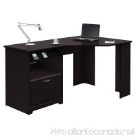 Bush Furniture Cabot Corner Desk in Espresso Oak - B005D4VDD6