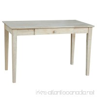 International Concepts OF-41 Writing Desk  Unfinished - B0029LHTY8