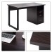 Merax Modern Simple Design Computer Desk Table Workstation with Cabinet and Drawers for Home & Office (Espresso) - B0779RFXVD