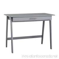 Target Marketing Systems 60707GRY Renata Wooden Home Office Desk  Gray - B07DSG61RZ