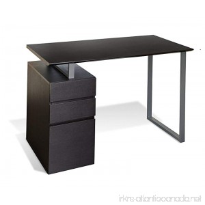 Unique Furniture 220-ESP Writing Desk with Drawers Espresso - B00BBJEQOK