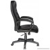 Comfort Products Highback Soft-Touch Leather Executive Chair Black - B004XDTTHA