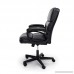 Essentials by OFM Leather Executive Chair Ergonomic Managers Computer/Office Chair Black (ESS-6025) - B06XR954J8