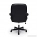 Essentials by OFM Leather Executive Chair Ergonomic Managers Computer/Office Chair Black (ESS-6025) - B06XR954J8