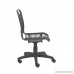 Euro Style Bungie Low Back Adjustable Office Chair Black Bungies with Graphite Black Frame - B001OW7JKM
