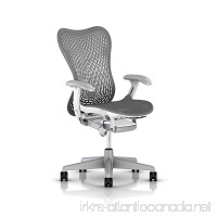 Herman Miller Mirra 2 Task Chair: Tilt Limiter - FlexFront Adj Seat Depth - Adj Lumbar Support - TriFlex Back - Adj Arms - Fog Base/Studio White Frame - B01AAUK5TK
