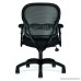 HON Wave Mid-Back Chair - Mesh Office or Computer Chair with Adjustable Arms Black (VL712) - B001MS6ROW
