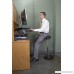 Kore Office Chair: Wobble Chair - Standing Desk Chair Active Sitting Adjustable stool for Office - Adjusts from 21-32 Leather-Like Executive Plus - B00D4L67DG