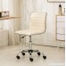 Roundhill Furniture OF1011BG Fremo Chromel Adjustable Air Lift Office Chair Beige - B072J5W4NJ