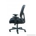 Sadie Big and Tall Office Computer Chair Height Adjustable Arms with Adjustable Lumbar Black (HVST141) - B074SRKX9H