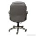 Serta Works Executive Office Chair with Back in Motion Technology Seamless Light Gray Fabric - B075D9TBG9