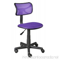 Urban Shop WK656380 Swivel Mesh Desk Chair  Purple - B07458B6MG
