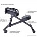 Yescom Ergonomic Kneeling Chair Adjustable Stool with Thick Seat Knee Rest Handle Casters Home Office - B078NT4T9T