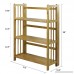 Casual Home 3-Shelf Folding Stackable Bookcase (27.5 Wide)-Natural - B0047T6K7C