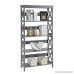 Convenience Concepts Oxford 5-Tier Bookcase Gray - B074T5P3GY